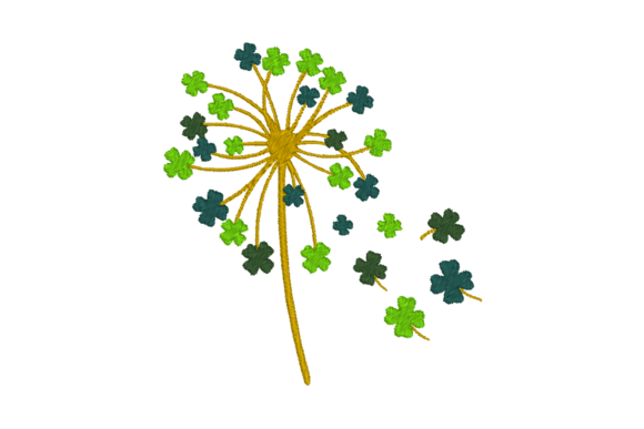 Dandelion Flower St Patrick's Day