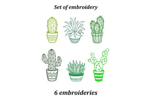 Houseplants Embroidery Review